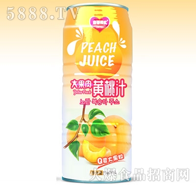 戀愛果實果肉黃桃汁960ml