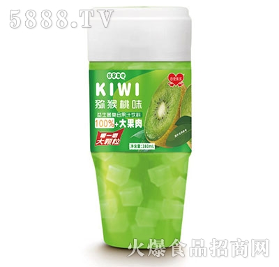 戀愛果實益生菌獼猴桃果粒果汁380ml