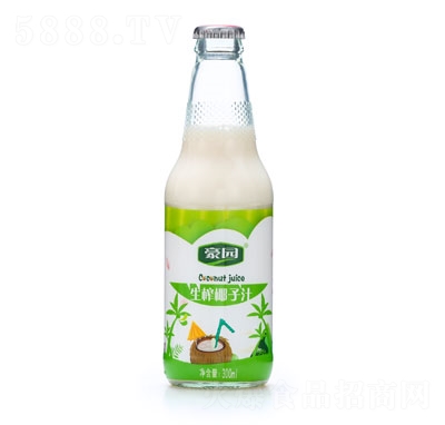 豪園生榨椰子汁300ml